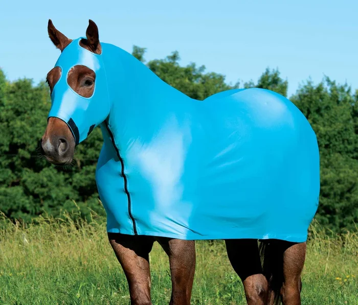 Coolcore Lycra Cooling Sheet for Horses with UV Protection