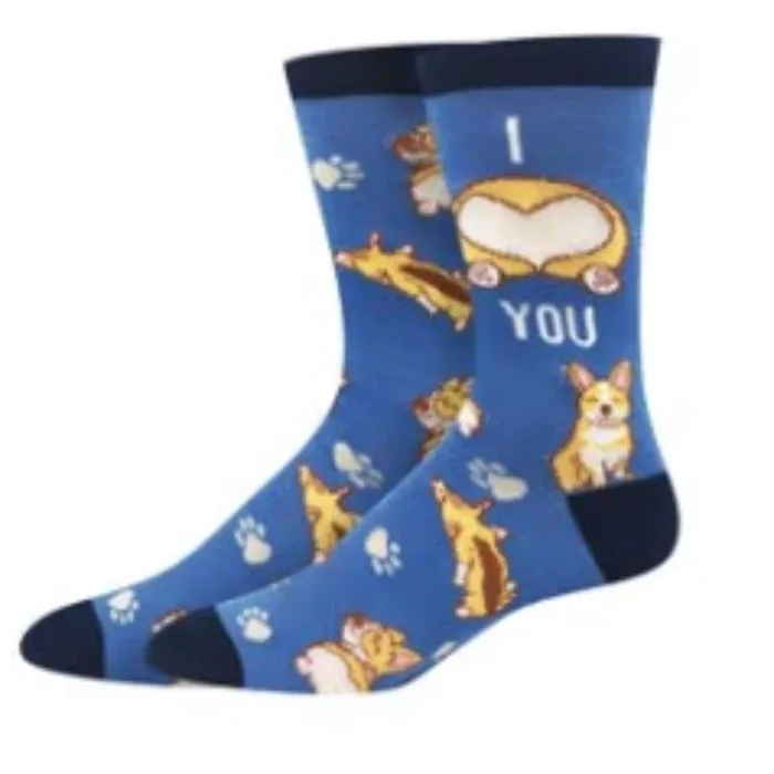 Corgi Sploot Socks – Sock Harbor