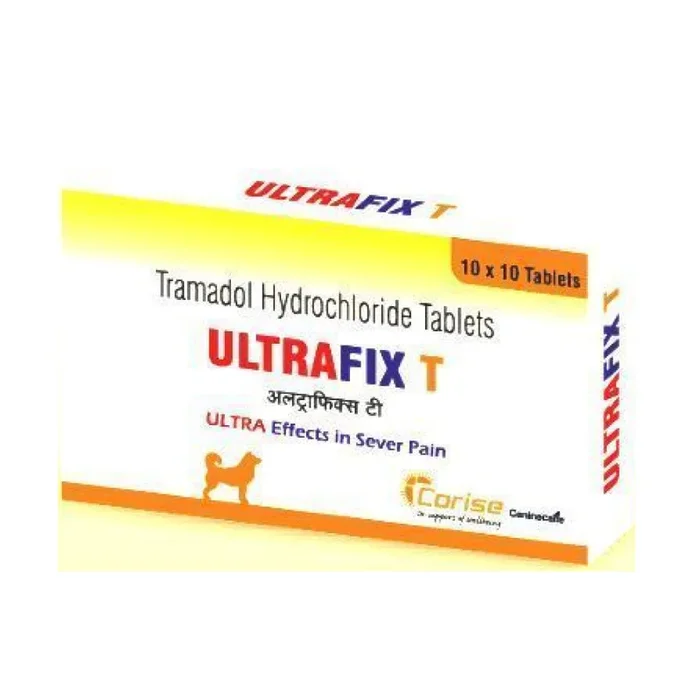 Corise Ultrafix T Tablets (Tramadol Hydrochloride) for Dogs and Cats