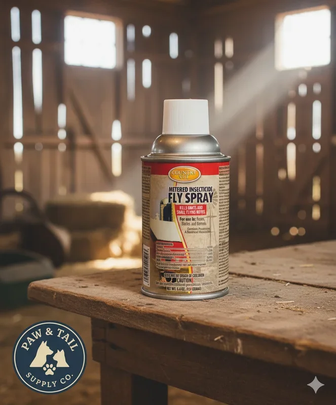 Country Vet Metered Fly Control Spray Refill 30 Day Supply