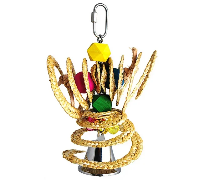 Crazy Swirls Bird Toy By Scooter Z’s