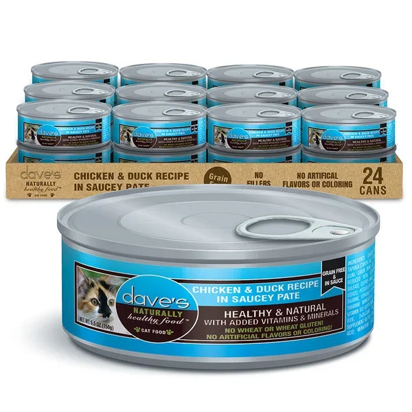 Dave’s Chicken & Duck Recipe in Saucey Paté / 5.5 oz