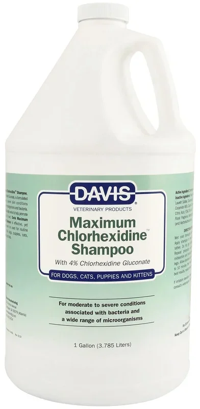 Davis Maximum Chlorhexidine (4%) Pet Shampoo