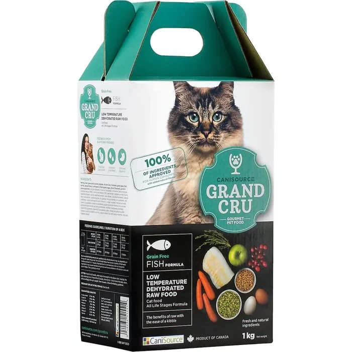 Dehydrated Raw Cat Food – GRAND CRU – Grain Free Fish Formula