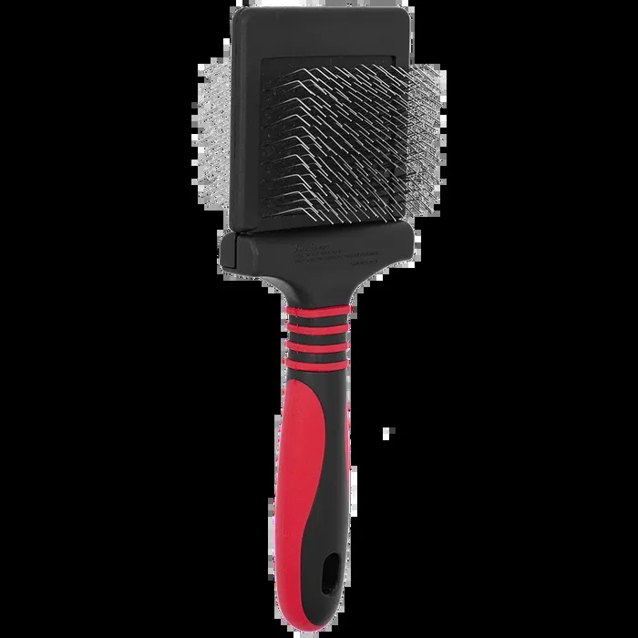 Dematting Extra Firm Red Slicker Brush by Dog Fashion Spa