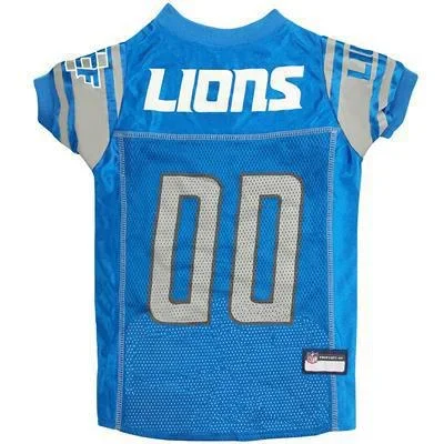 Detroit Lions Mesh NFL Dog Jerseys