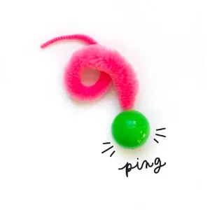 Dezi & Roo Cat Ping Ball Cat Toy