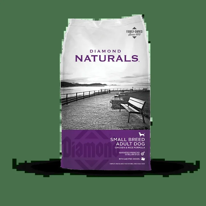 Diamond Naturals Small Breed Adult Dog Food Chicken & Rice Formula