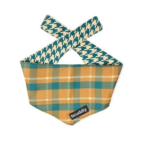 Dog Bandana – Cozy Plaid / Herring Bone