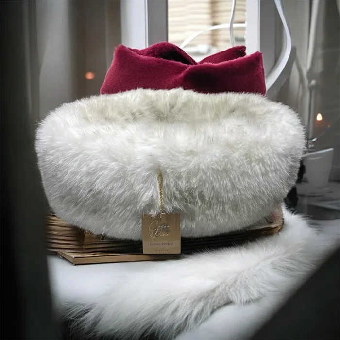 dog bed coco and pine luxury pet bed 20x20x8