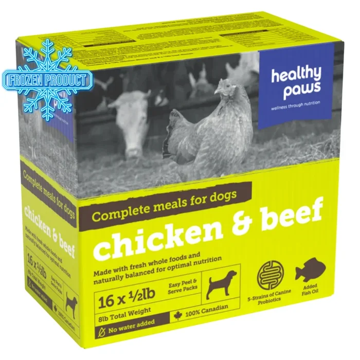 Dog Frozen Raw – Chicken & Beef
