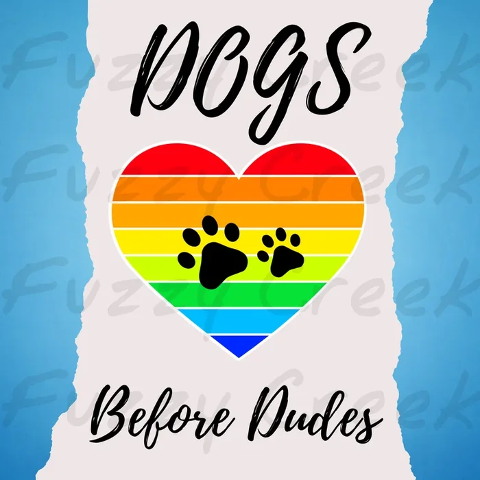 Dogs Before Dudes – Women’s Graphic T-Shirt
