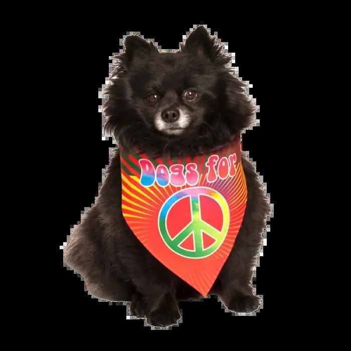 Dogs For Peace Bandana by Dog Fashion Living
