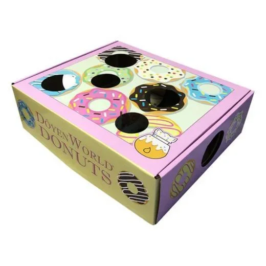 Doyen Cat Puzzle Donut Box Toy*