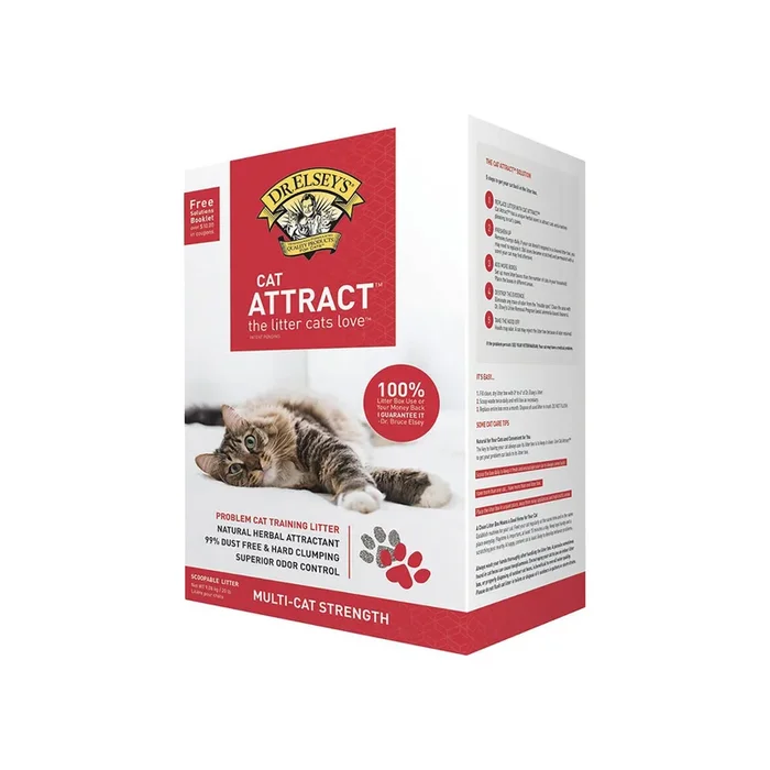 Dr. Elsey’s Cat Attract Natural Herbal Attractant Multi-Cat Strength Clay Litter
