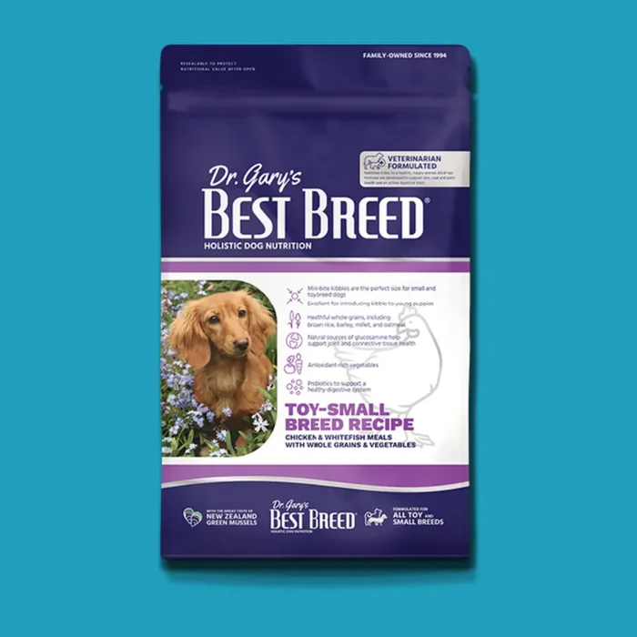 Dr. Gary’s Best Breed Holistic Toy Small Breed Chicken & Vegetables Dry Dog Food