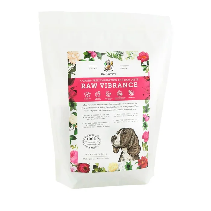 Dr. Harvey’s Raw Vibrance Grain Free Raw Diets Dog Food