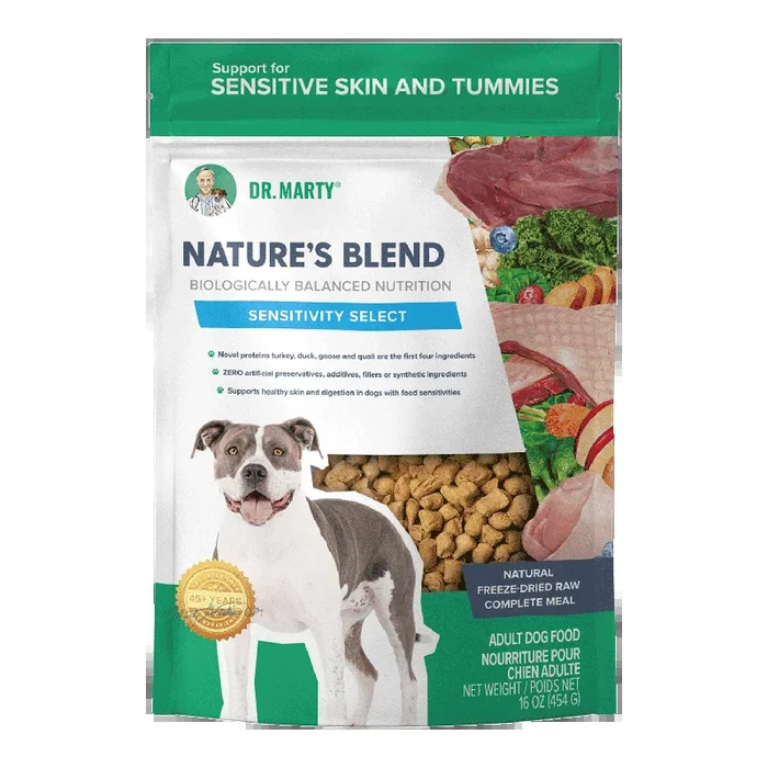 DR. MARTY Nature’s Blend Sensitivity Select Freeze Dried Raw Dog Food