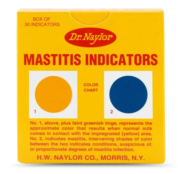 Dr. Naylor Cow Mastitis Early Detection Indicators, 30 ct