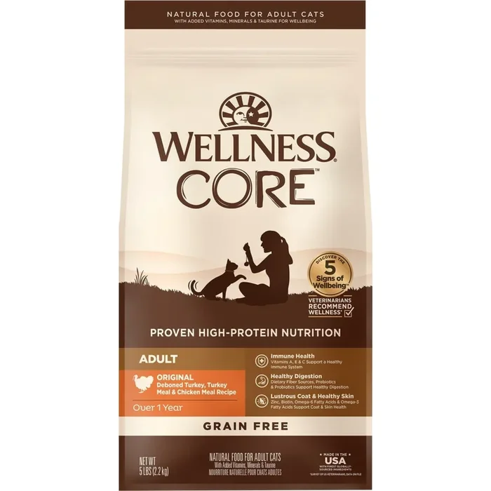 Dry Cat Food – CORE – Grain Free Turkey & Chicken – Adult