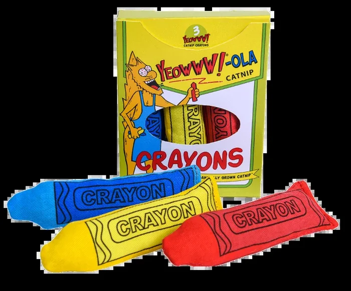 DuckyWorld Products, Inc YEOWWW!-OLA CATNIP CRAYONS
