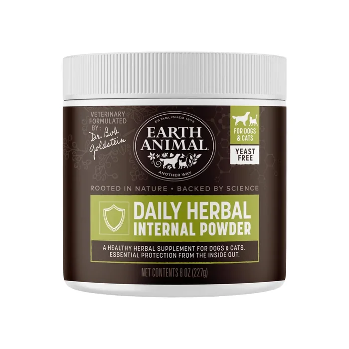 Earth Animal Nature’s Protection Daily Herbal Internal Powder for Dogs & Cats