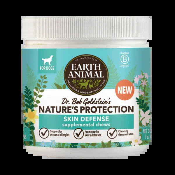 Earth Animal Nature’s Protection Skin Defense Chews