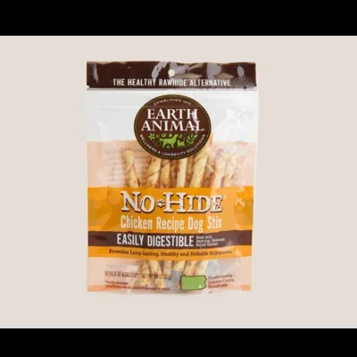 Earth Animal No-Hide Chicken Stix 10pc