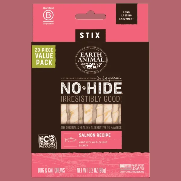 Earth Animal No-Hide® Salmon Stix Dog Treats