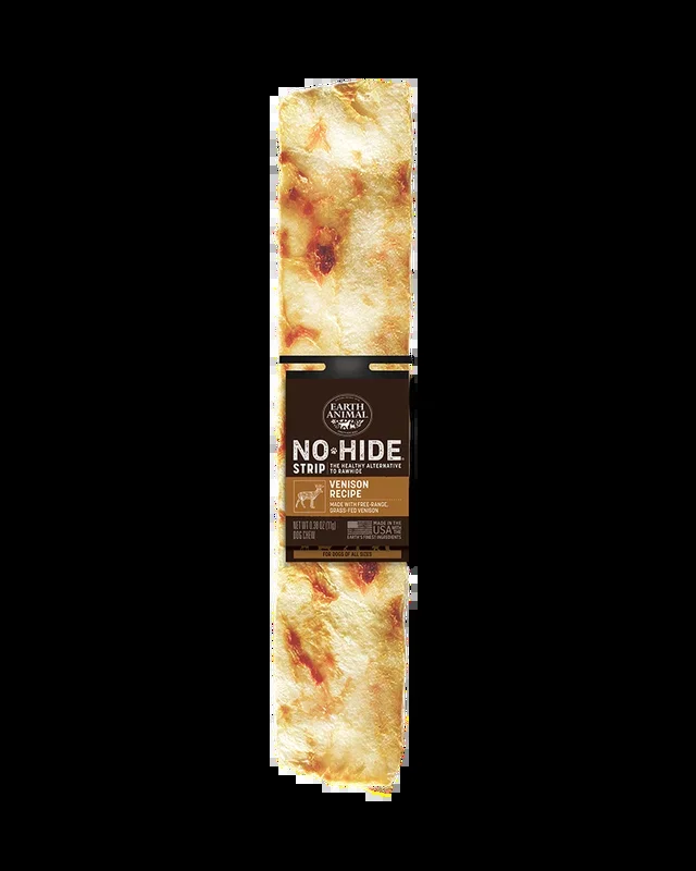 Earth Animal Venison No-Hide® Strip Dog Chew
