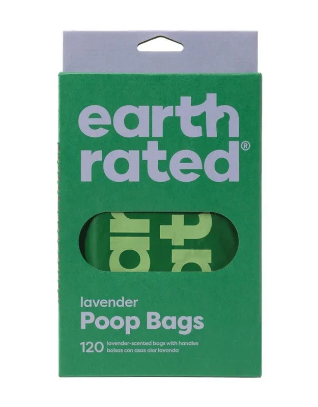 EARTH RATED Pickup Bag 120CT Scented w/Handle