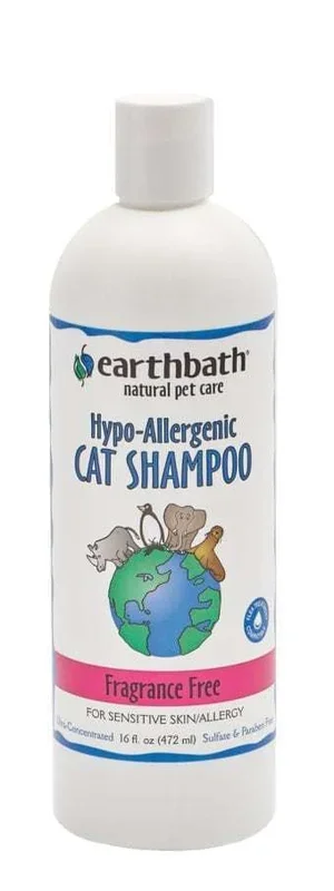 EarthBath Cat Shampoo Hypo-Allergenic 16oz
