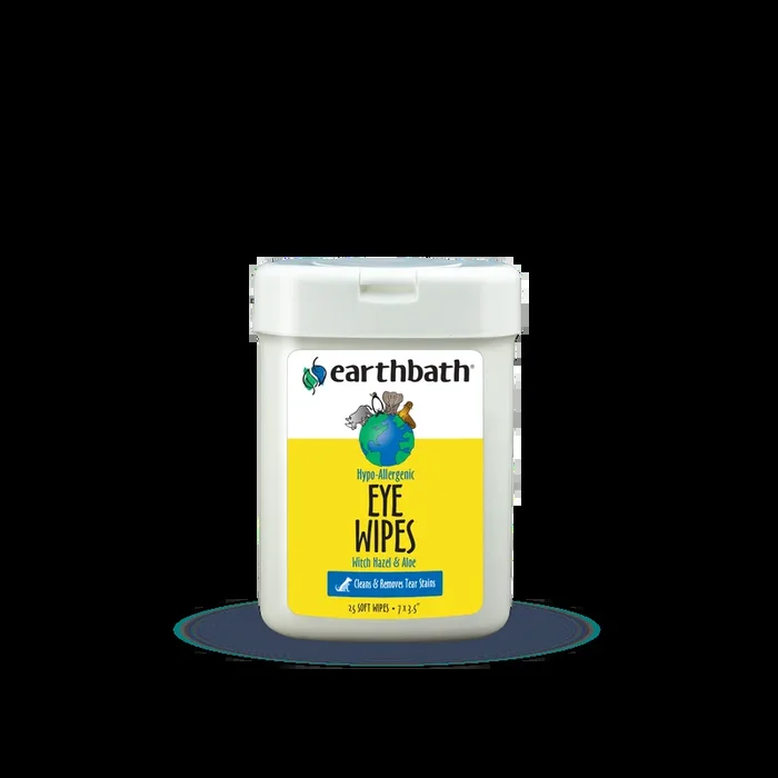 Earthbath Eye Wipes for Dogs and Cats