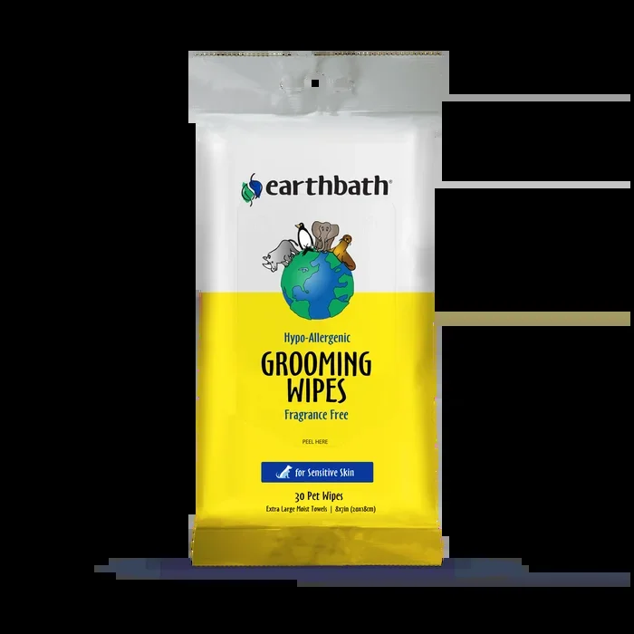 Earthbath Hypoallergenic Grooming Wipes