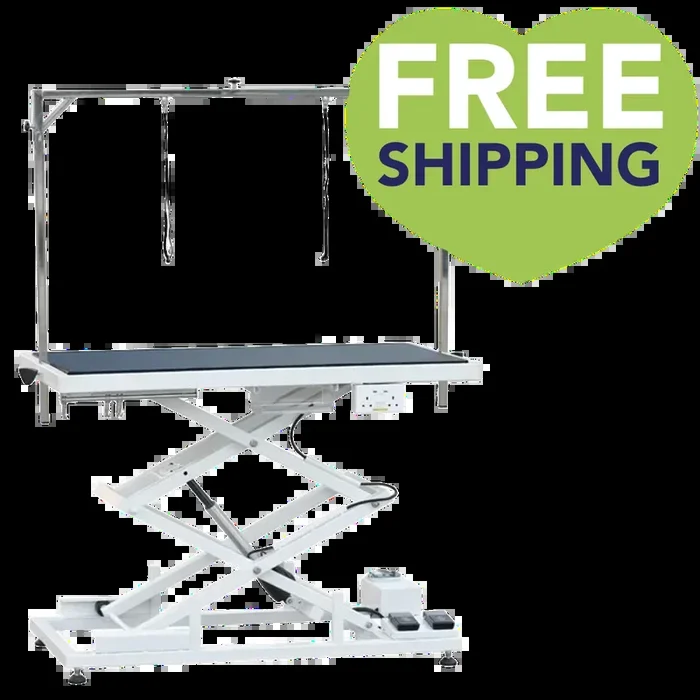 Electric Accordion Grooming Table – 50″ Top by PetStore.Direct