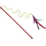 Ethical Feather Dangler Wand Cat Toy 18″