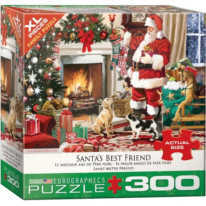 Eurographics Puzzles – Puzzle Santa’s Best Friend
