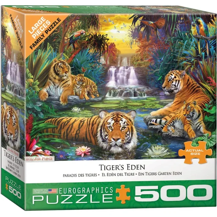 Eurographics Puzzles – Puzzle Tiger’s Eden
