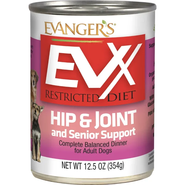 EVX Restricted Diet Hip & Joint Senior Support Dog Food 12.5 oz