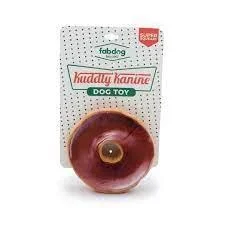 Fabdog Dog Kuddly Kanine Donut Toy