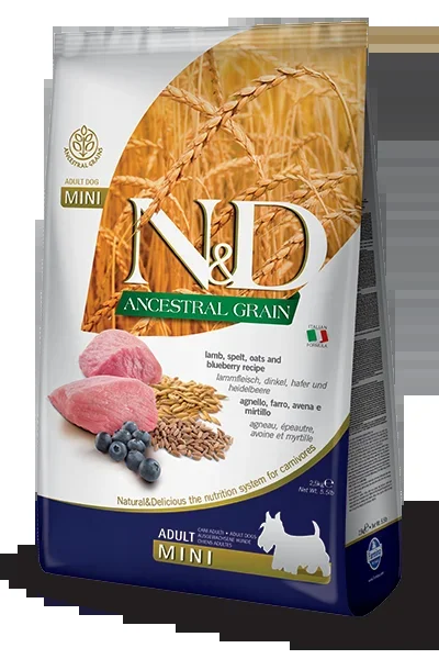 Farmina Dog Ancestral Grain Lamb & Blueberry Recipe