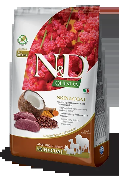 Farmina Dog Skin & Coat Venison/Coconut/Quinoa