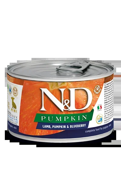 Farmina N&D K9 GF Lamb Pumpkin Blueberry Puppy