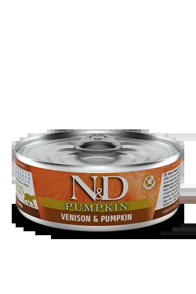 Farmina N&D Pumpkin Venison & Pumpkin Adult Canned Cat Food