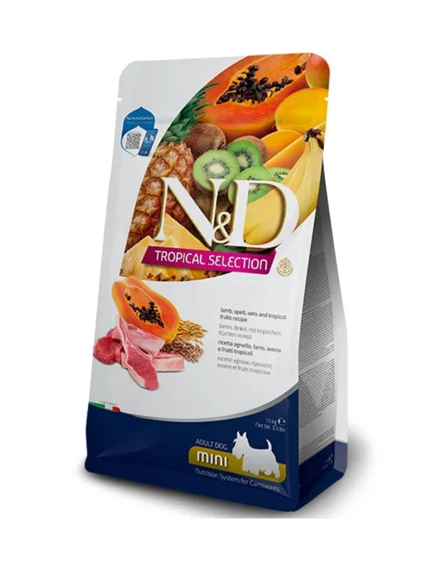 FARMINA Natural & Delicious Tropical Adult Dog Mini Lamb 11lb