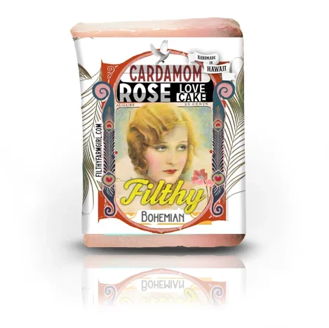 Filthy Farmgirl – Cardamom Rose Love Cake