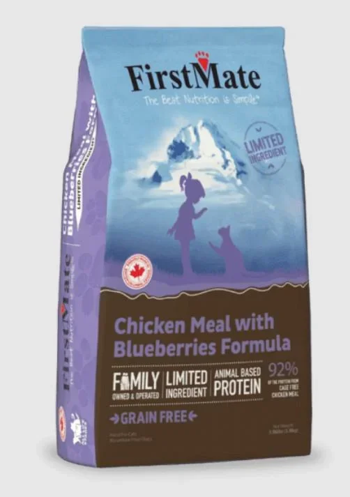 FirstMate Cat Dry LID Duck w/ Blueberries