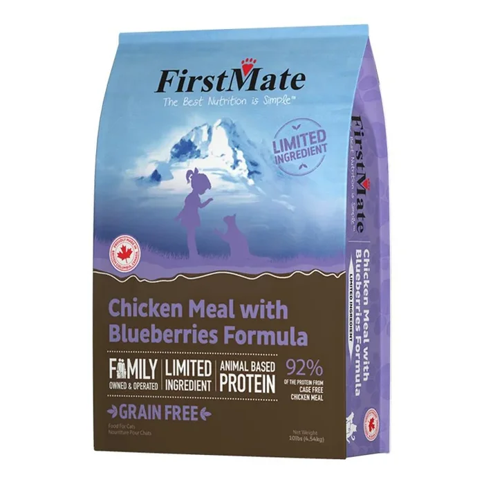FirstMate Cat Limited Ingredient Grain Free Chicken Blueberries