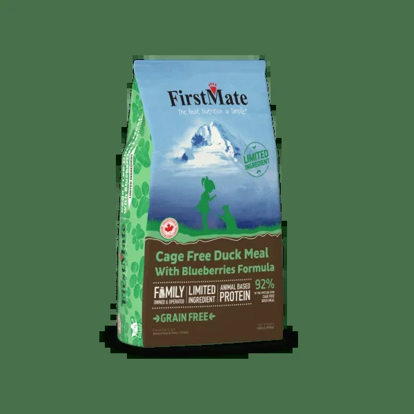 FirstMate Pet Foods Cage Free Duck Meal & Blueberries Formula for cats
