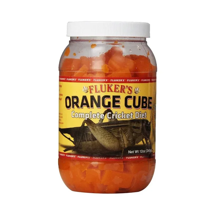 Fluker’s Orange Cube Complete Cricket Diet 12oz